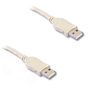 Cable USB 2.0 Hi-Speed, tipo A macho / tipo A macho, 1m80