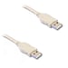 Lineaire PCUSB210C Cavo USB 1,8 m USB 2.0 USB A Beige
