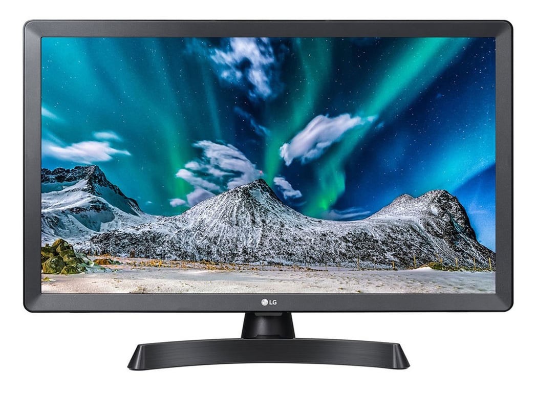 LG 24TL510S Écran LED avec tuner TV 24 23.6 visualisable 1366 x 768 IPS 200 cdm² 1000:1 14 ms 2 x HDMI RCA composite RCA composant haut parleurs de fer... - vue 1