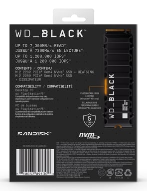 Western Digital Black SN850X M.2 2Tb PCI Express 4.0 NVMe