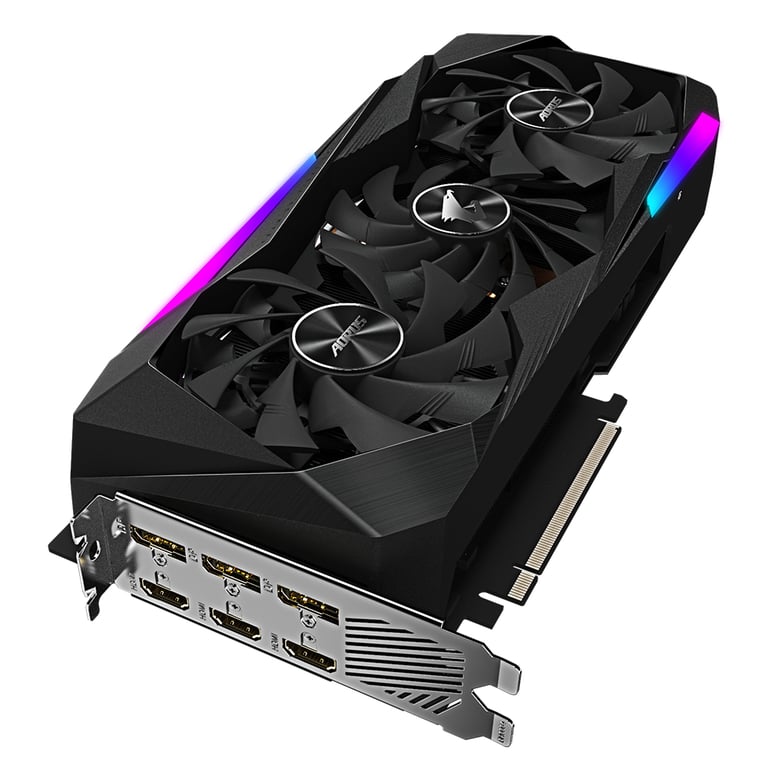 GIGABYTE AORUS GeForce RTX 3070 MASTER 8G rev. 2.0 NVIDIA 8 Go GDDR6 Neuf - vue 2