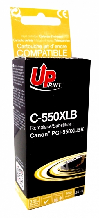 Cartouche encre UPrint compatible CANON PGI-550 XL noir - Neuf