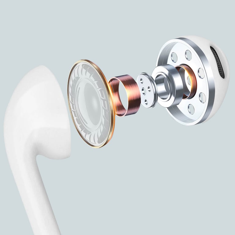 Ecouteurs OPPO filaires USB C Multifonction - vue 3