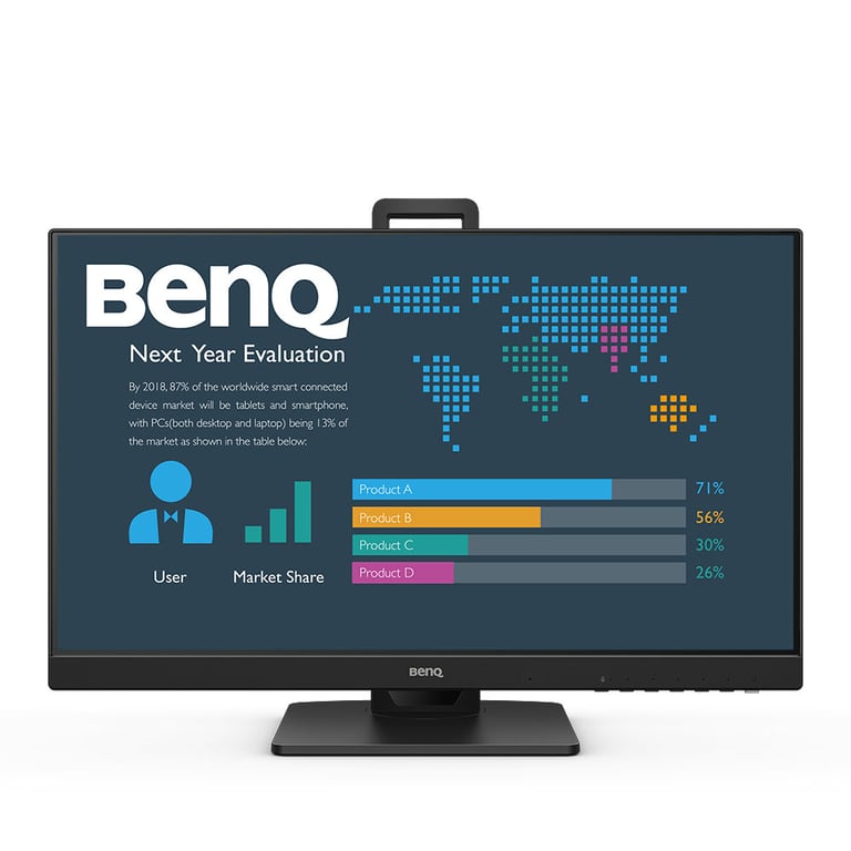 BenQ BL2486TC écran plat de PC 60 5 cm 23.8 1920 x 1080 pixels Full HD Neuf - vue 2