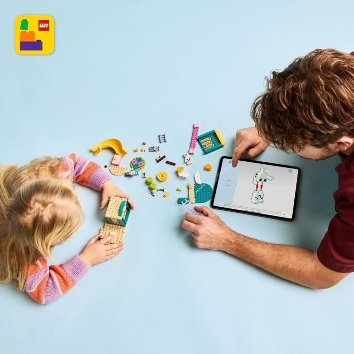 LEGO Bluey 11201 Bluey et Chloé a l'Aire de Jeux - Jeu de Construction des 4 ans - Animaux - Neuf