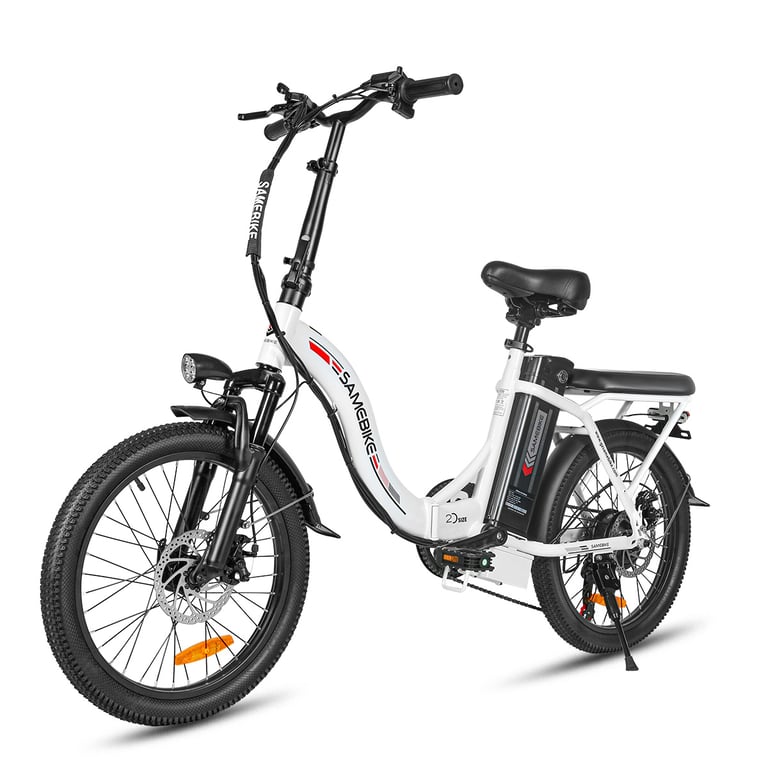 Vélo électrique pliable SAMEBIKE CY20 vélo électrique de banlieue 20'' pour adultes moteur batterie 36 V 12 Ah Neuf - vue 9