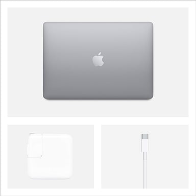MacBook Air M1 (2020) 13,3', 3,2 GHz 1Tb 16Gb Apple GPU 8, grigio Sidel - QWERTY - Spagnolo
