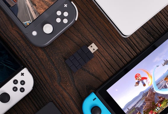Scheda 8Bitdo USB Wireless Adapter 2 e adattatore di interfaccia interna Bluetooth