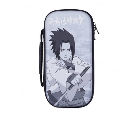 Konix Naruto Sasuke Boîtier robuste Nintendo Noir, Gris, Blanc