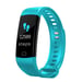 Montre Connectée Android iOs Bracelet Cardio Smartwatch IP67 Podomètre Bleu Ciel YONIS