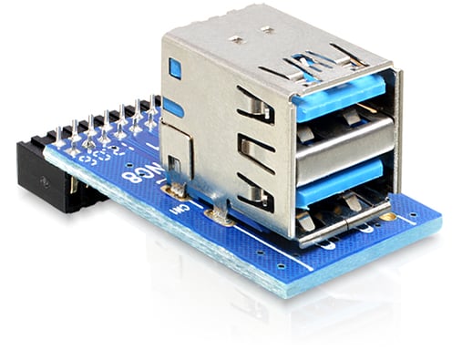 DeLOCK 41865 carte et adaptateur d'interfaces Interne USB 3.2 Gen 1 (3.1 Gen 1)