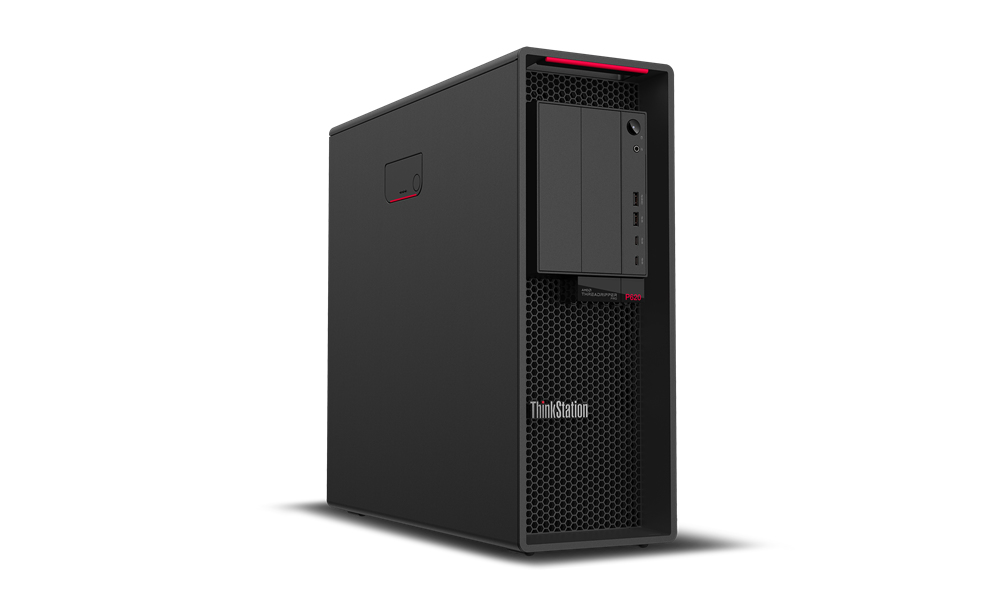 Lenovo ThinkStation P620 AMD Ryzen Threadripper PRO 5975WX 64 Go DDR4-SDRAM 1 To SSD Windows 11 Pro Tower Station de travail Noir - Neuf