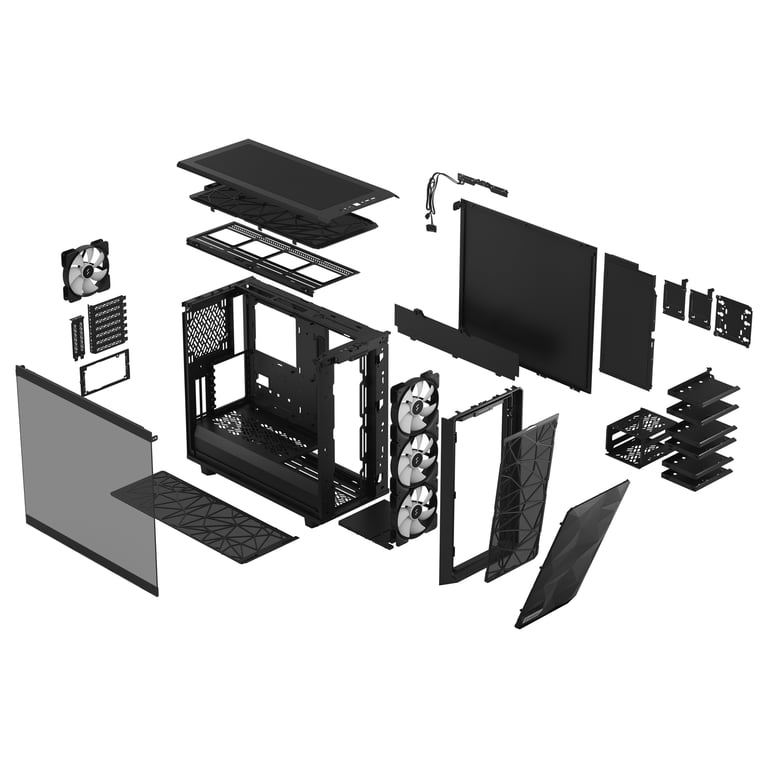 Fractal Design Meshify 2 RGB Neuf - vue 6