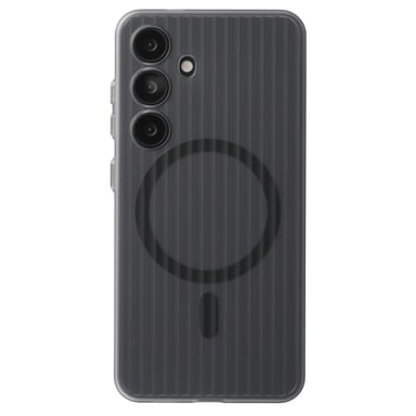 Accezz Coque arrière Lite avec MagSafe | Fluted | pour Samsung Galaxy S24 - Matte Black