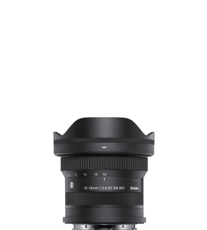 Objectif zoom Sigma 10 18 mm F2.8 DC DN C pour Monture Canon RF - vue 3