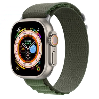 Devia Correa deportiva de nylon tejido para Apple Watch 38 / 40 / 41mm Caqui