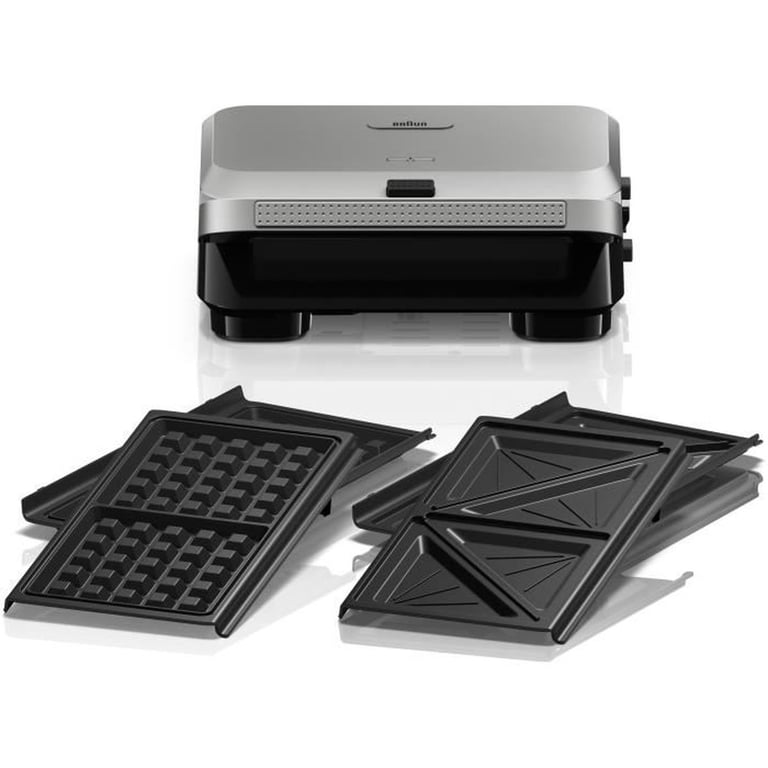 Grill BRAUN Sandwich Maker 5 SM5005 – 800 W, Inox - vue 5