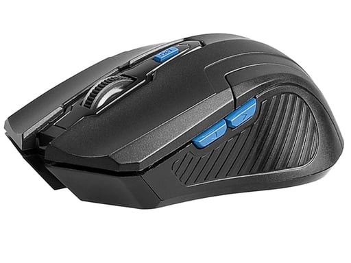 Tracer Fairy ratón Ambidextro RF inalámbrico Óptico 1600 DPI