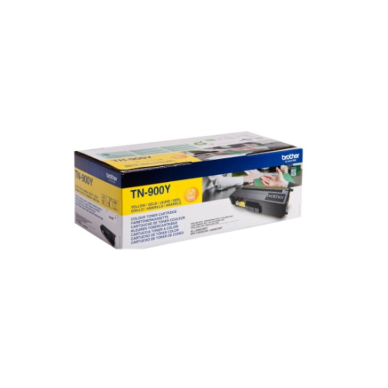 Brother TN Toner Jaune - vue 2