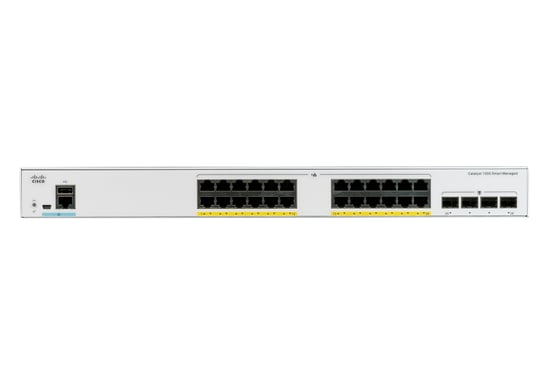 Cisco Catalyst C1000-24T-4X-L commutateur réseau Géré L2 Gigabit Ethernet (10/100/1000) Gris - Neuf
