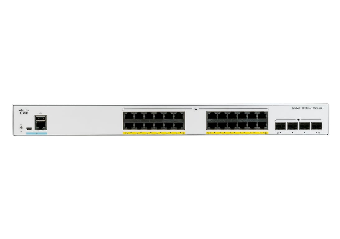 Cisco Catalyst 1000 C1000 24T 4G - vue 2