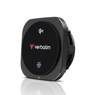 Verbatim Charge 'n' Drive Qi2 Smartphone Negro USB Cargador inalámbrico Carga rápida Auto