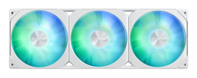 ASUS Prime LC 360 ARGB White Edition Processeur Refroidisseur de liquide tout-en-un 12 cm Blanc 1 pièce(s)