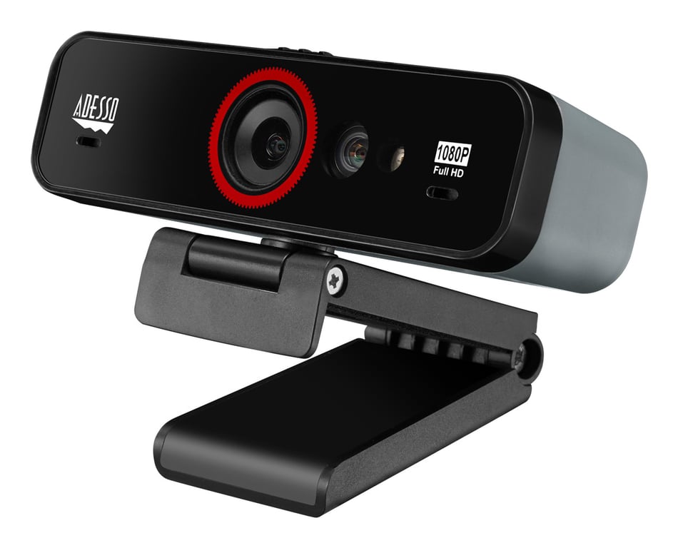 Adesso CyberTrack F1 webcam 2 1 MP 1920 x 1080 pixels USB 2.0 Neuf - vue 3