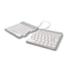 R-Go Tools R-Go Split Break tastiera ergonomica con software di interruzione, tastiera ergonomica split, AZERTY (FR), bluetooth, bianco