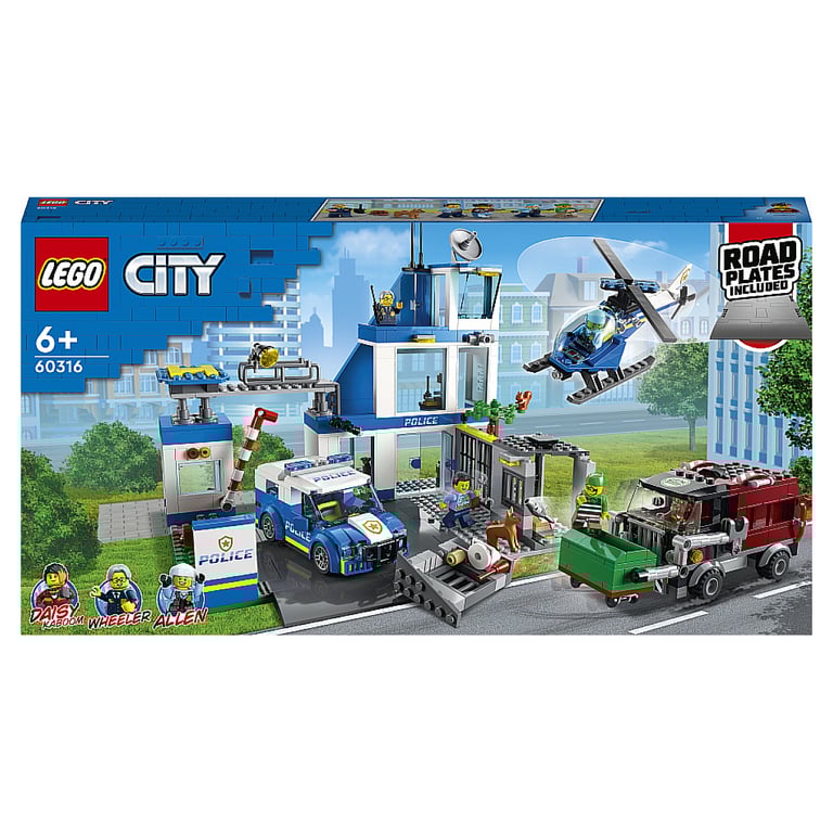 Lego City Le Commissariat De Police 60316 Lego La Boîte - vue 4