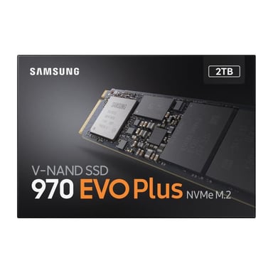 SSD SAM. 2000G 970 EVO PLUS M.2 M.2 2280 - PCIe 3.0 x4 NVMe SAMSUNG MZ-V7S2T0BW