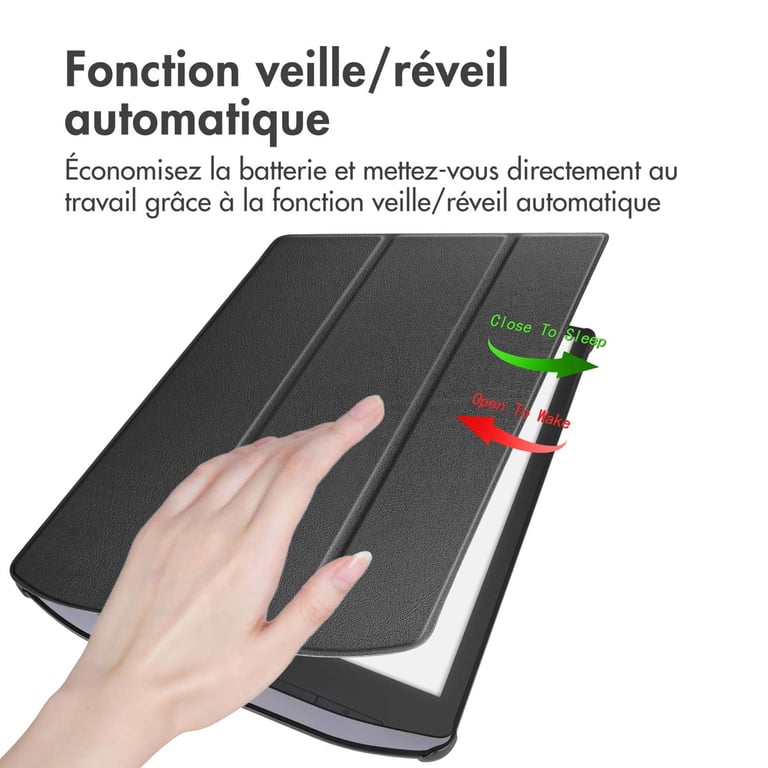 imoshion Trifold Hard Sleepcover pour Pocketbook InkPad X Pro Neuf - vue 3