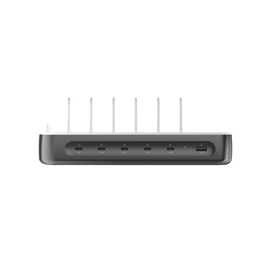 Stazione ricarica 100W Multiport 5 USB-C + USB con 6 cavi