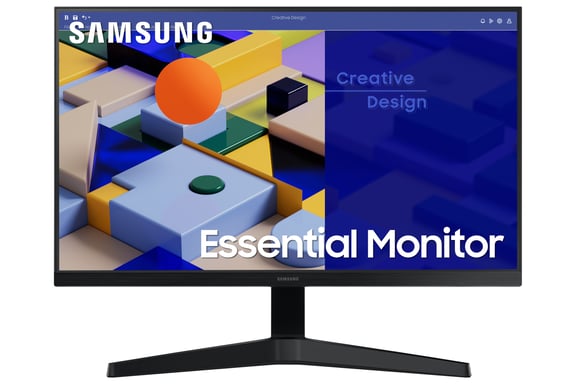 Samsung LS24C314EAU PC de pantalla plana 61 cm (24'') 1920 x 1080 píxeles Full HD LED Negro