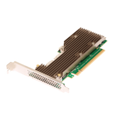 Broadcom P411W-32P scheda di interfaccia e adattatore Interno SFF-8654 (Broadcom P411W-32P - Storage controller - NVMe - low profile - PCIe 4.0 x16)