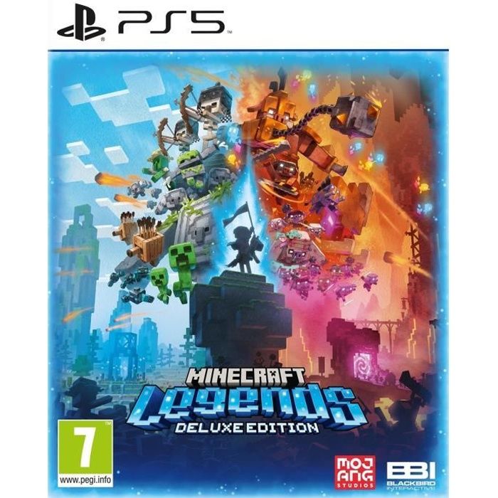 Minecraft Legends Deluxe Edition Jeu PS4 - vue 3
