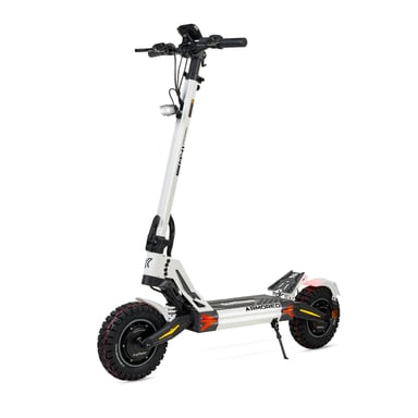 Ecoxtrem M41 Armored Double LR 60V 24Ah | Double Moteur | Homologué DGT  1000W, autononie du 85 km Km, roue du 11'', coleur Blanc