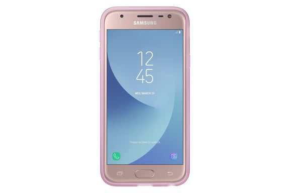 Cover semirigida Samsung EF-AJ330TP per Galaxy J3 J330 2017