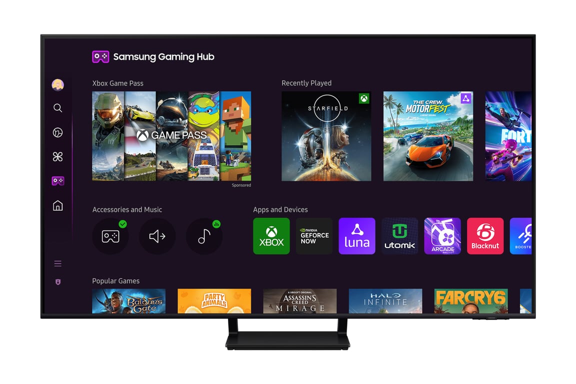 Samsung QLED TQ65Q70D - vue 4