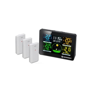 BRESSER Termómetro emeo Hygro Quadro NLX - 7000023