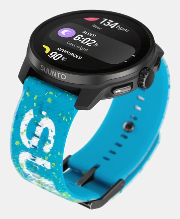 Suunto SS051015000 smartwatche et montre de sport 3 35 cm 1.32 AMOLED 45 mm Numérique 466 x 466 pixels Écran tactile GPS satellite Neuf - vue 2
