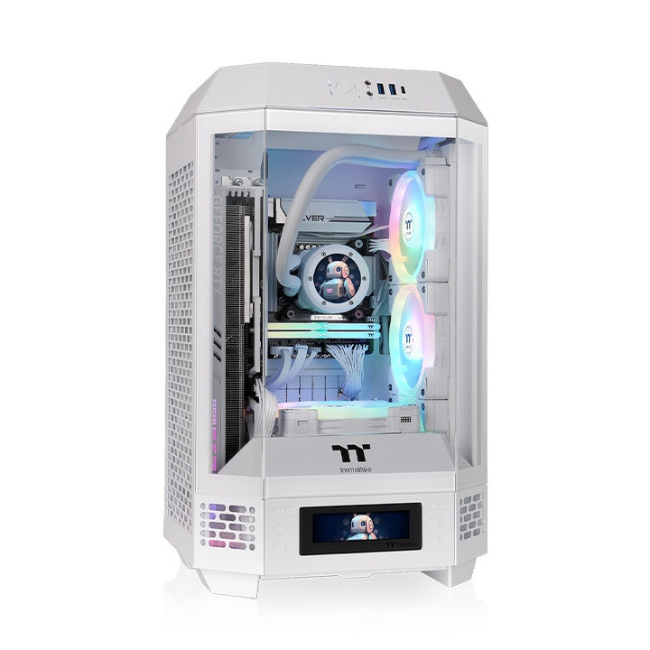 Thermaltake The Tower 250 Snow Mini Tower Blanc - Neuf