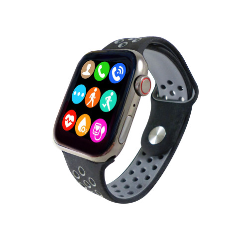 Inovalley Montre connectée Android & IOS multifonction MC40 noire - Neuf Noir - vue 2