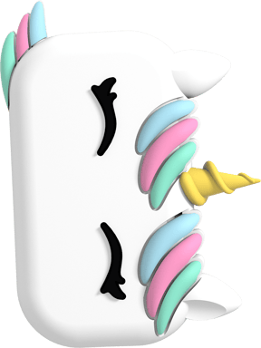 Porte monnaie sans contact Licorne - Fabriqué en France Money Walkie