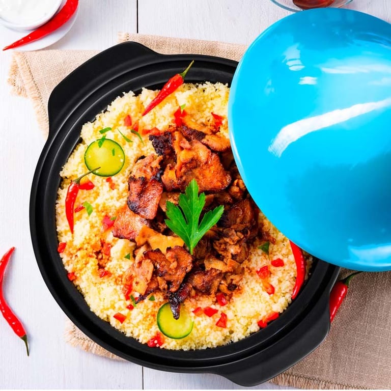 Tajine électrique Avec Pot En Cuite K jine 3 Kitchencook - vue 4
