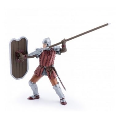 Figurita Caballero Jabalina Papo - Mundo Medieval-Fantástico