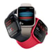 Watch Series 8 OLED 45 mm - Cassa in acciaio inossidabile grafite - GPS + Cellulare - Banda sportiva - Mezzanotte
