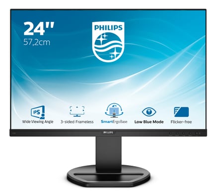Philips 230B8QJEB/00 écran plat de PC 57,1 cm (22.5'') 1920 x 1200 pixels WUXGA LED Noir