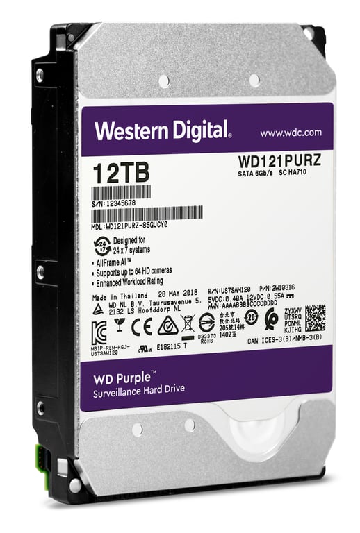 Western Digital GOLD 3 5 7200 rpm - vue 4