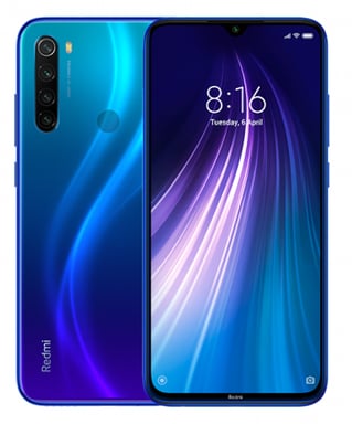 Redmi Note 8 64 GB, Azul, desbloqueado